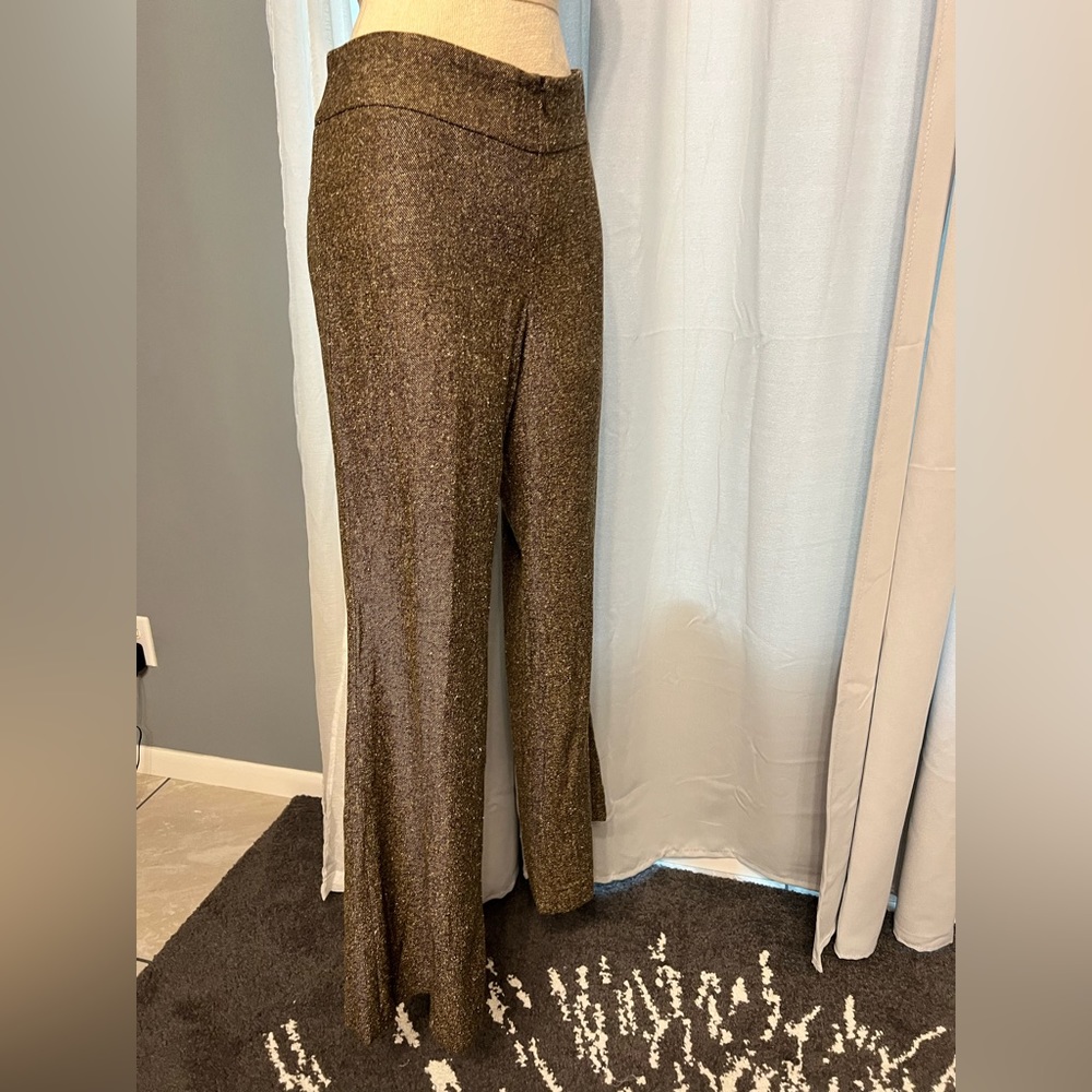 To The Max Women’s 70s Style Wide Leg Pants Size 8 Brown Good Used Condition